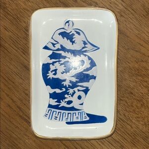 Hand painted tray Dana Gibson